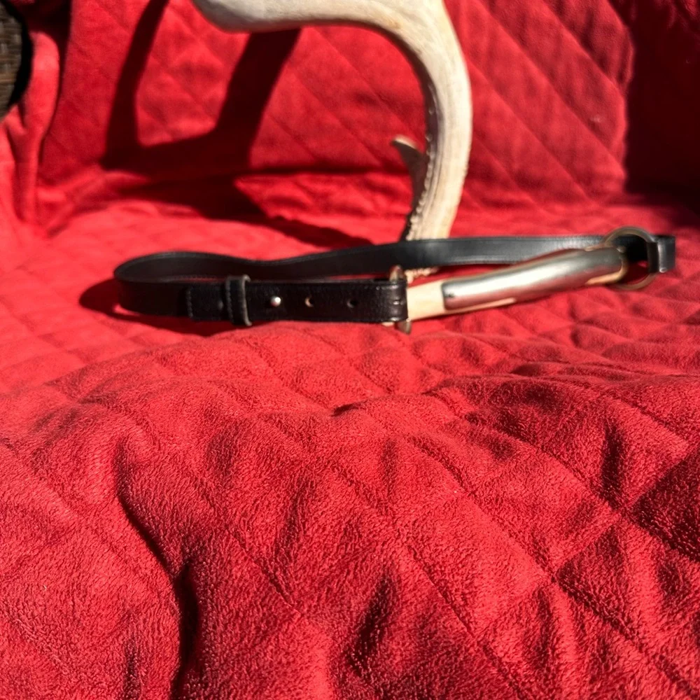 YVES SAINT LAURENT MOMBASA BELT NATURAL DEER HORN TRIBUTE 2003 TOM FORD RUNWAY - Picture 2 of 6